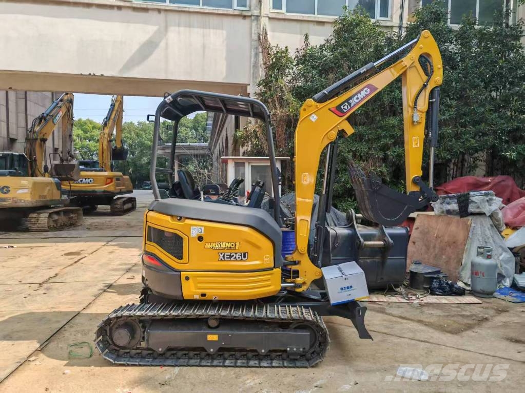 XCMG XE 26 U Minigrävare < 7t