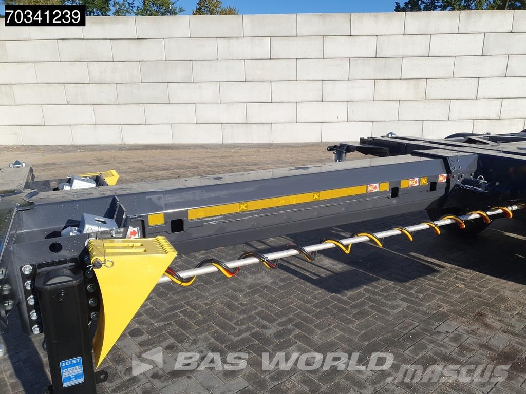 Kässbohrer XS 3 axles NEW Multi 45'ft Lift Axle SAF Containerauflieger