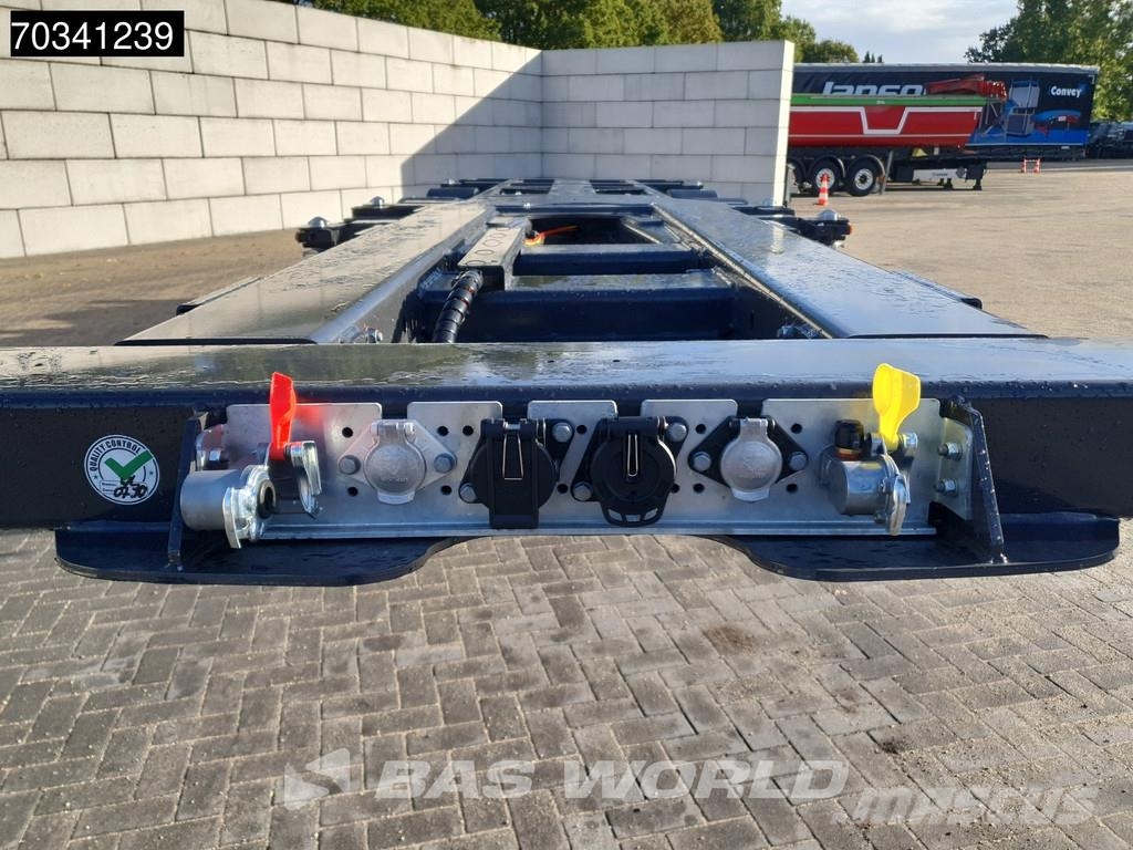 Kässbohrer XS 3 axles NEW Multi 45'ft Lift Axle SAF Containerauflieger