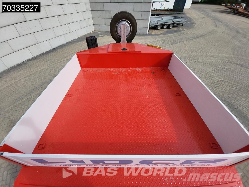 Lider 4 axles New 2xSteering 1x Liftaxle Ramps Mélybölcsős félpótkocsik
