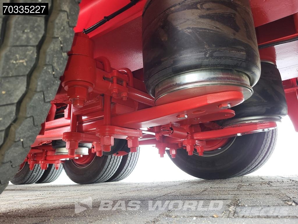 Lider 4 axles New 2xSteering 1x Liftaxle Ramps Mélybölcsős félpótkocsik