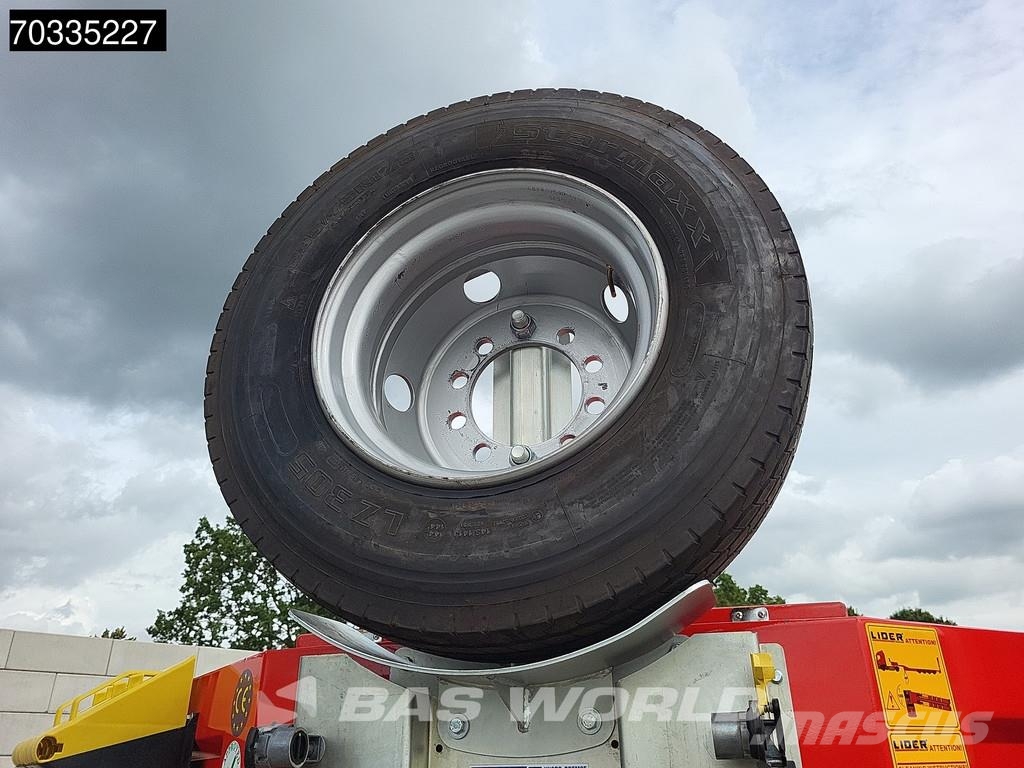 Lider 4 axles New 2xSteering 1x Liftaxle Ramps Mélybölcsős félpótkocsik