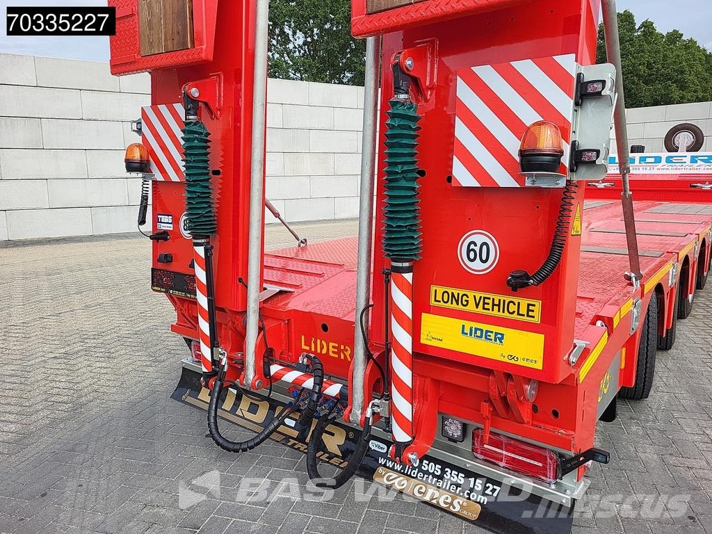 Lider Yar? römork 4 axles New 1xSteering 1x Liftaxle Ram Semirimorchi Ribassati