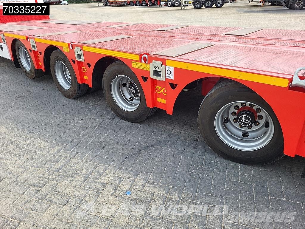 Lider Yar? römork 4 axles New 1xSteering 1x Liftaxle Ram Semirimorchi Ribassati