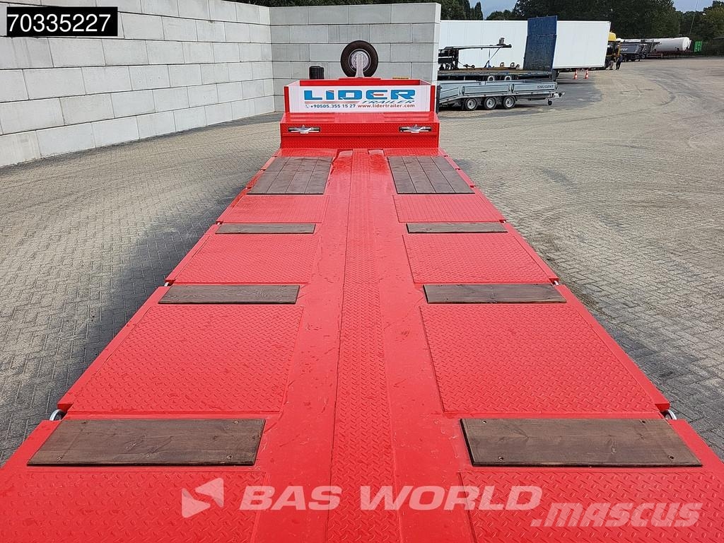 Lider Yar? römork 4 axles New 1xSteering 1x Liftaxle Ram Semirimorchi Ribassati