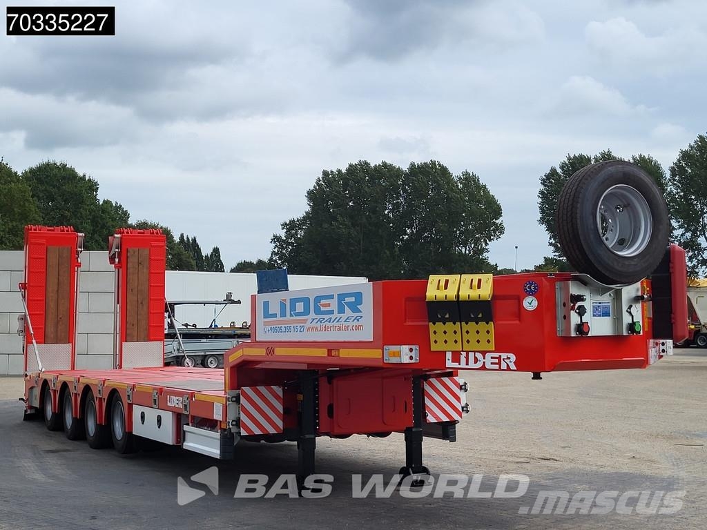 Lider Yar? römork 4 axles New 1xSteering 1x Liftaxle Ram Semirimorchi Ribassati