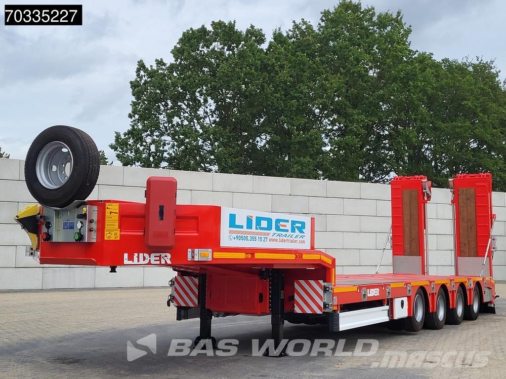 Lider Yar? römork 4 axles New 1xSteering 1x Liftaxle Ram Semirimorchi Ribassati