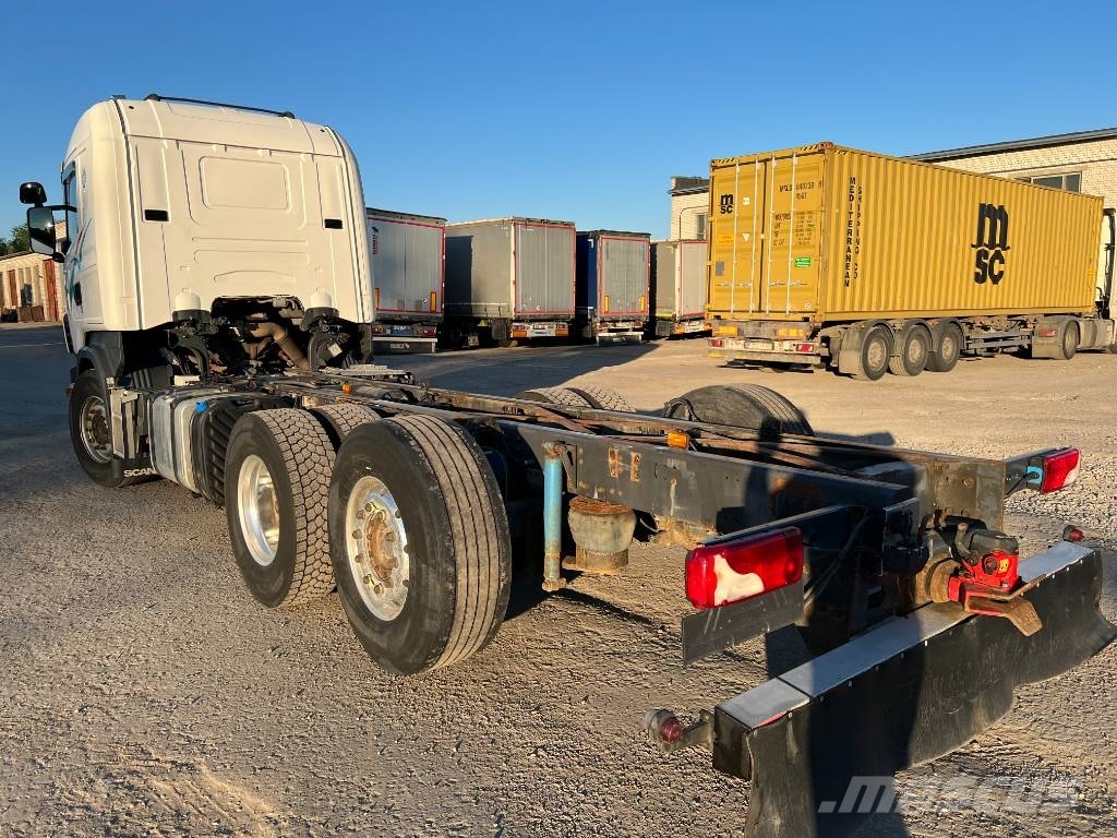 Scania R730LB6X2*4HNB ,full air,ADR, 9t front axel Camiones con chasís y cabina