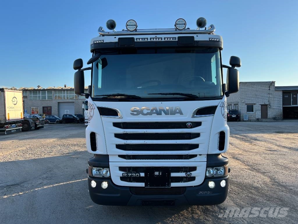 Scania R730LB6X2*4HNB ,full air,ADR, 9t front axel Camiones con chasís y cabina