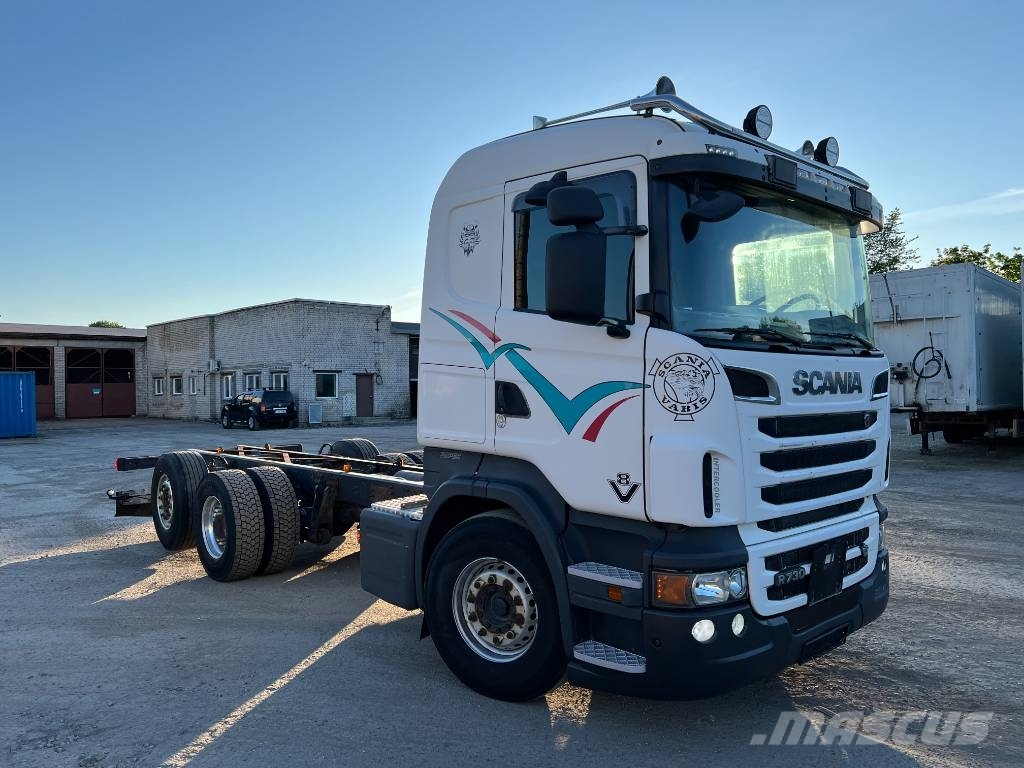 Scania R730LB6X2*4HNB ,full air,ADR, 9t front axel Camiones con chasís y cabina