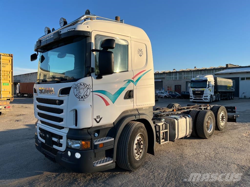 Scania R730LB6X2*4HNB ,full air,ADR, 9t front axel Camiones con chasís y cabina