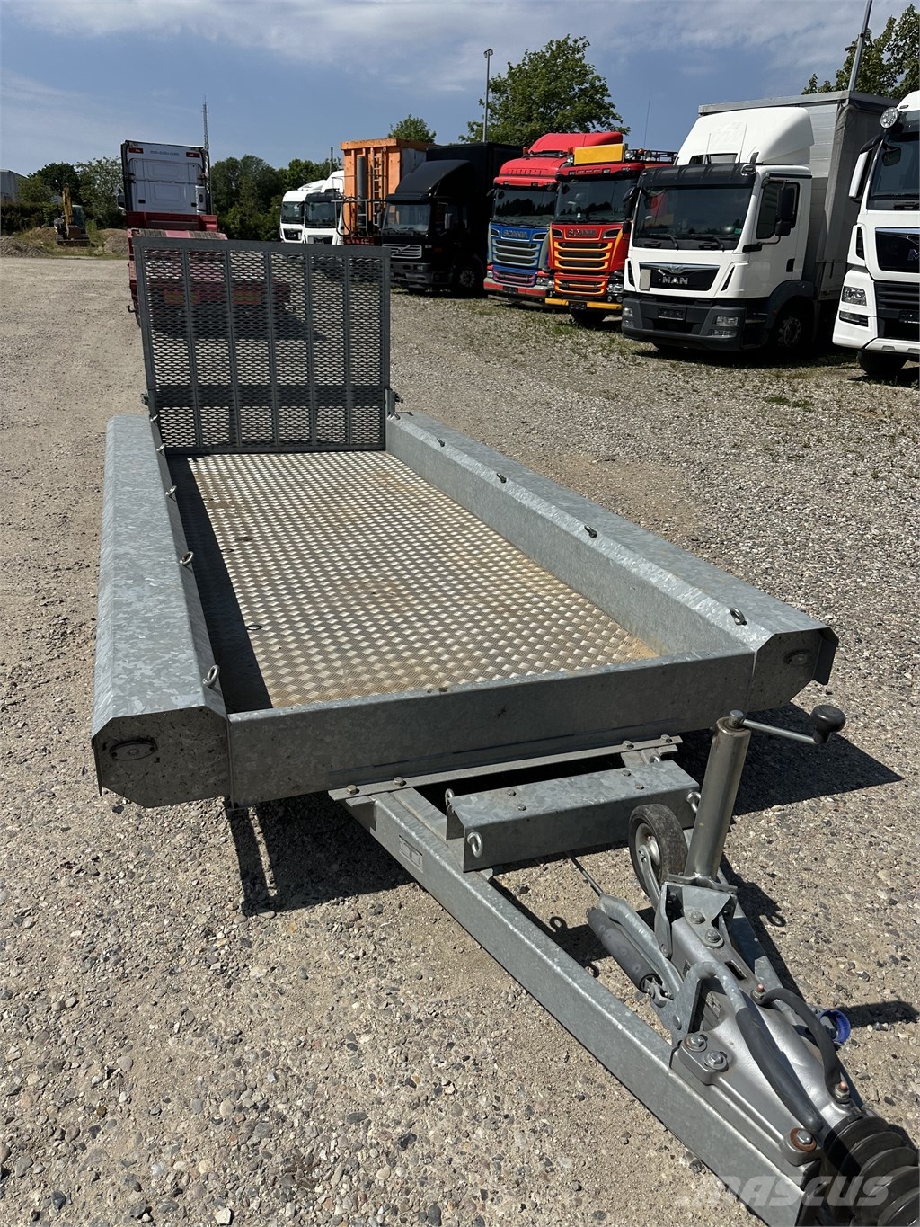 Vlemmix 3.500kg Maskin trailer / Machinetransporter Araç nakil römorklari