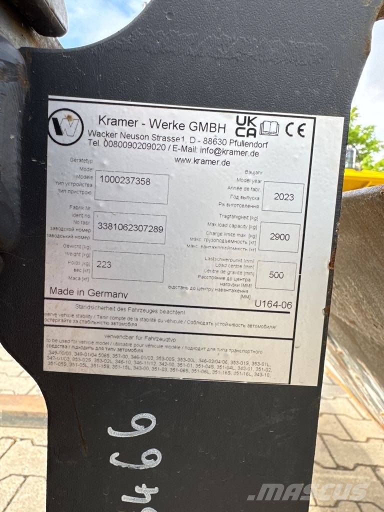 Kramer 8095L Kolesni nakladalci