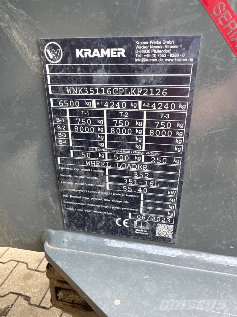 Kramer 8095L Kolesni nakladalci