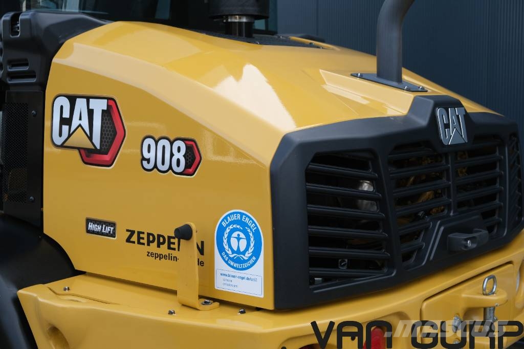 CAT 908 HL | High Lift | 40km/h | BSS | Caterpillar لوادر بعجل