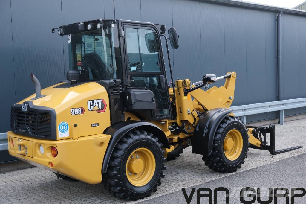 CAT 908 HL | High Lift | 40km/h | BSS | Caterpillar لوادر بعجل