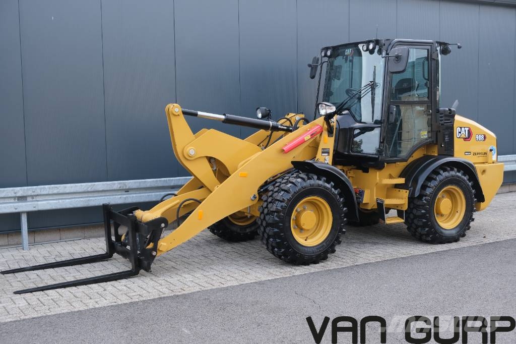 CAT 908 HL | High Lift | 40km/h | BSS | Caterpillar لوادر بعجل
