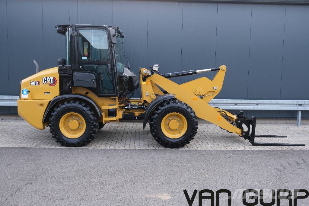 CAT 908 HL | High Lift | 40km/h | BSS | Caterpillar لوادر بعجل