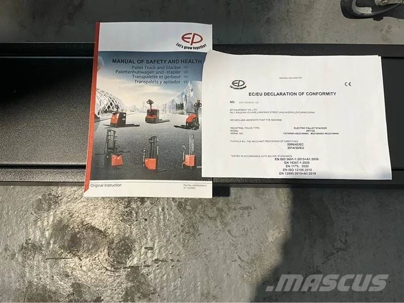 EP EST 124 hefhoogte 3,30 meter Deichselstapler