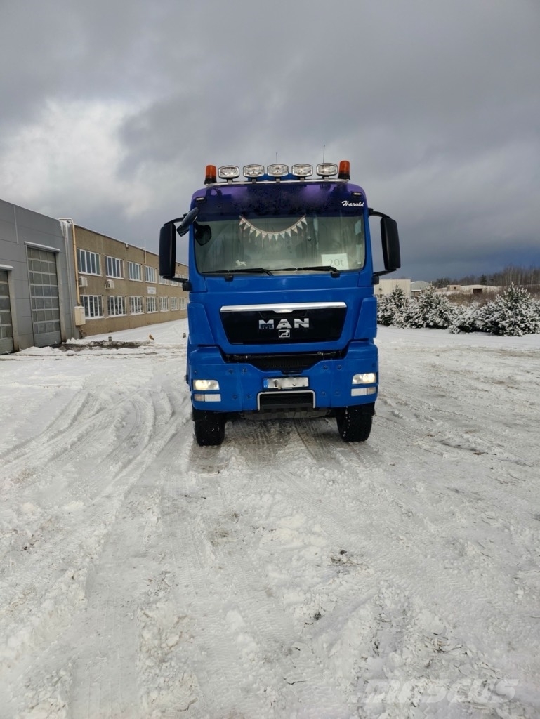 MAN TGS 41.480 10x8 aluminum roof شاحنات قلابة