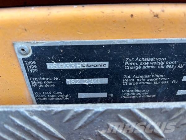 Liebherr HS 833 HD Lanové rýpadlá