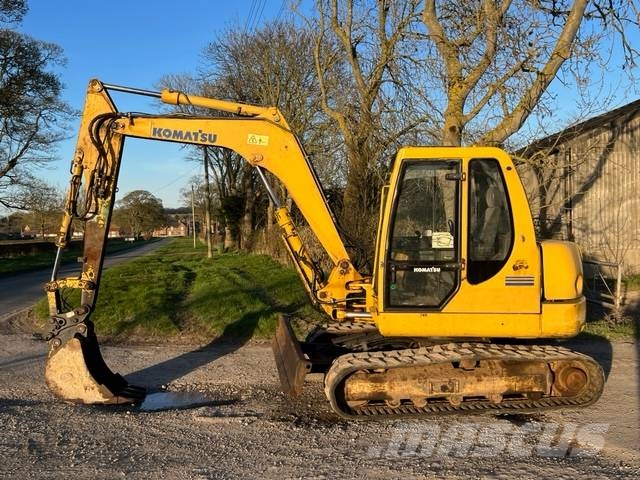 Komatsu PC 75 中型油圧ショベル 7ｔ-12ｔ（ユンボ・パワーショベル・バックホー）