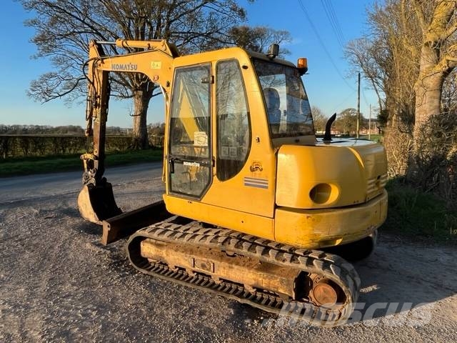 Komatsu PC 75 中型油圧ショベル 7ｔ-12ｔ（ユンボ・パワーショベル・バックホー）