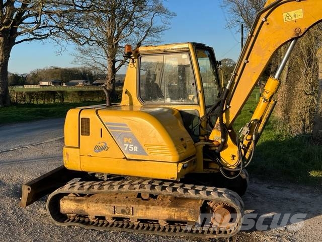 Komatsu PC 75 中型油圧ショベル 7ｔ-12ｔ（ユンボ・パワーショベル・バックホー）