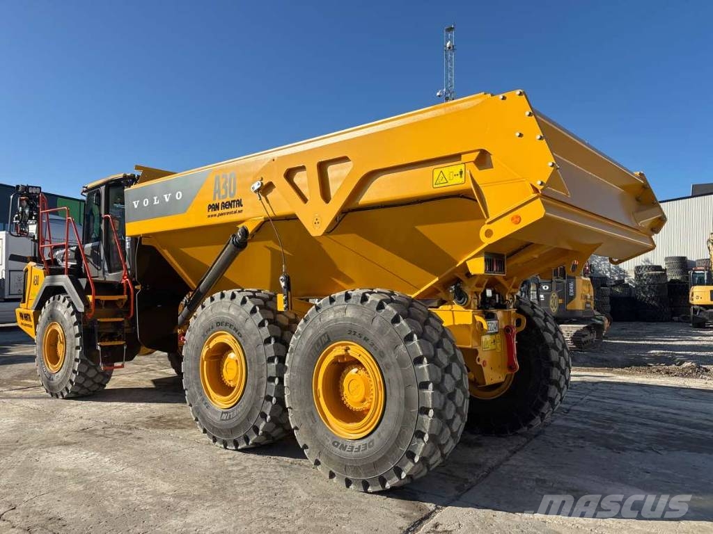 Volvo A30 Uthyres/For Rental Dumper - Knickgelenk