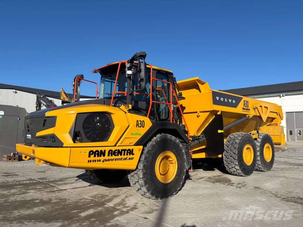 Volvo A30 Uthyres/For Rental Dumper - Knickgelenk