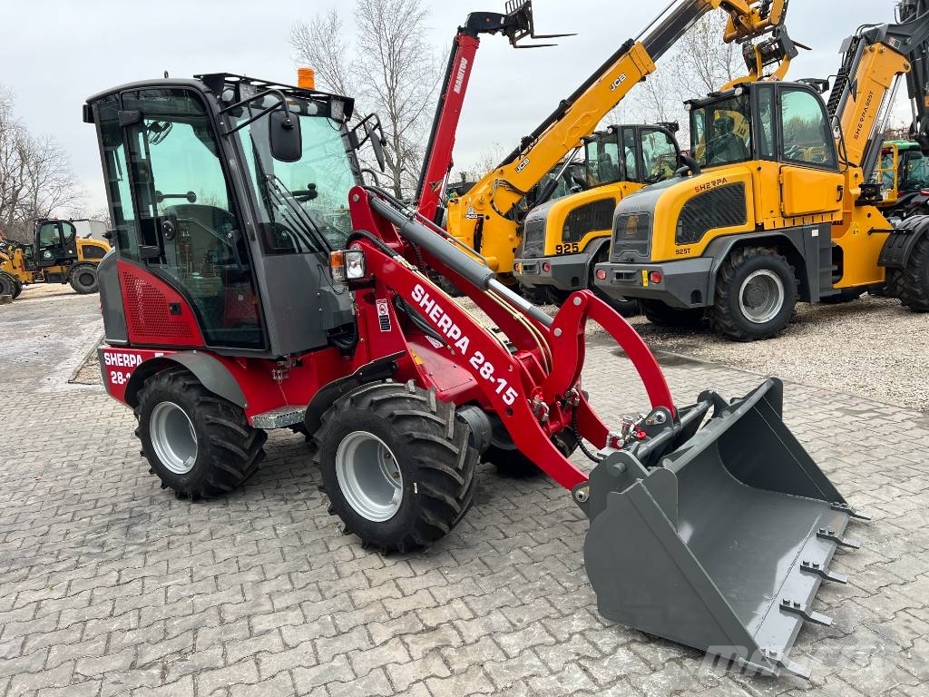 Sherpa 28-15 Rakodó Fülkés és Fülke Nélküli Kubota Motor Wielladers
