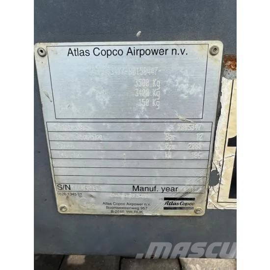 Atlas Copco XAHS 347 Kompresori