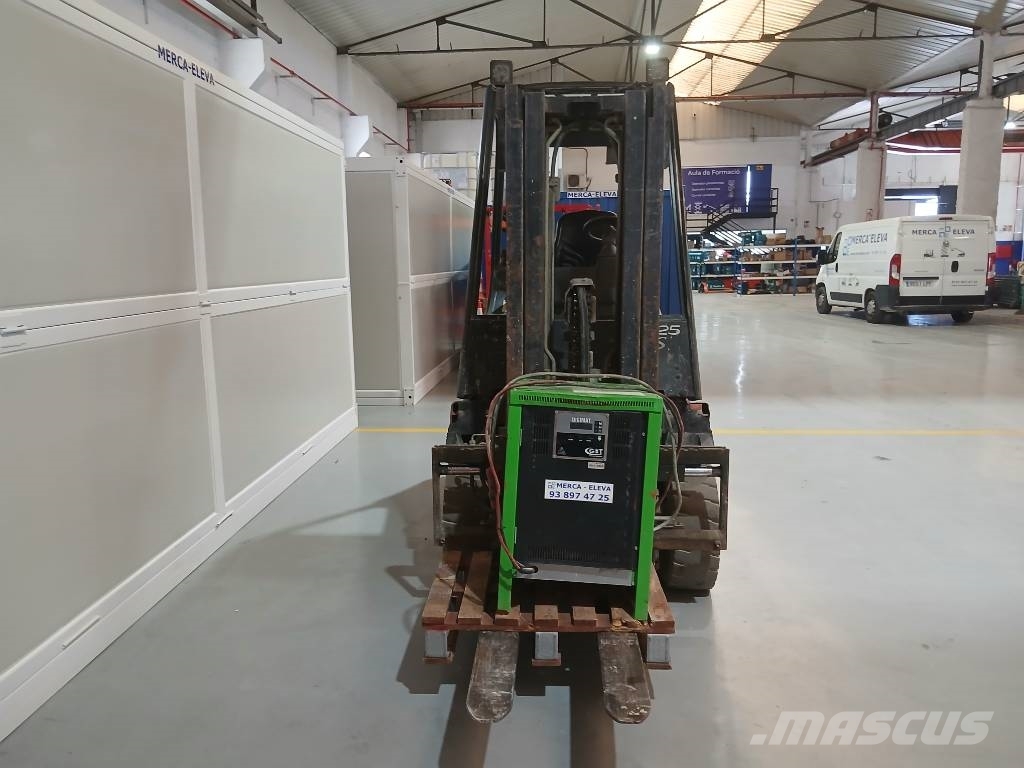 Linde E25/600-336 شاحنات ذات رافعات شوكية تعمل بالكهرباء