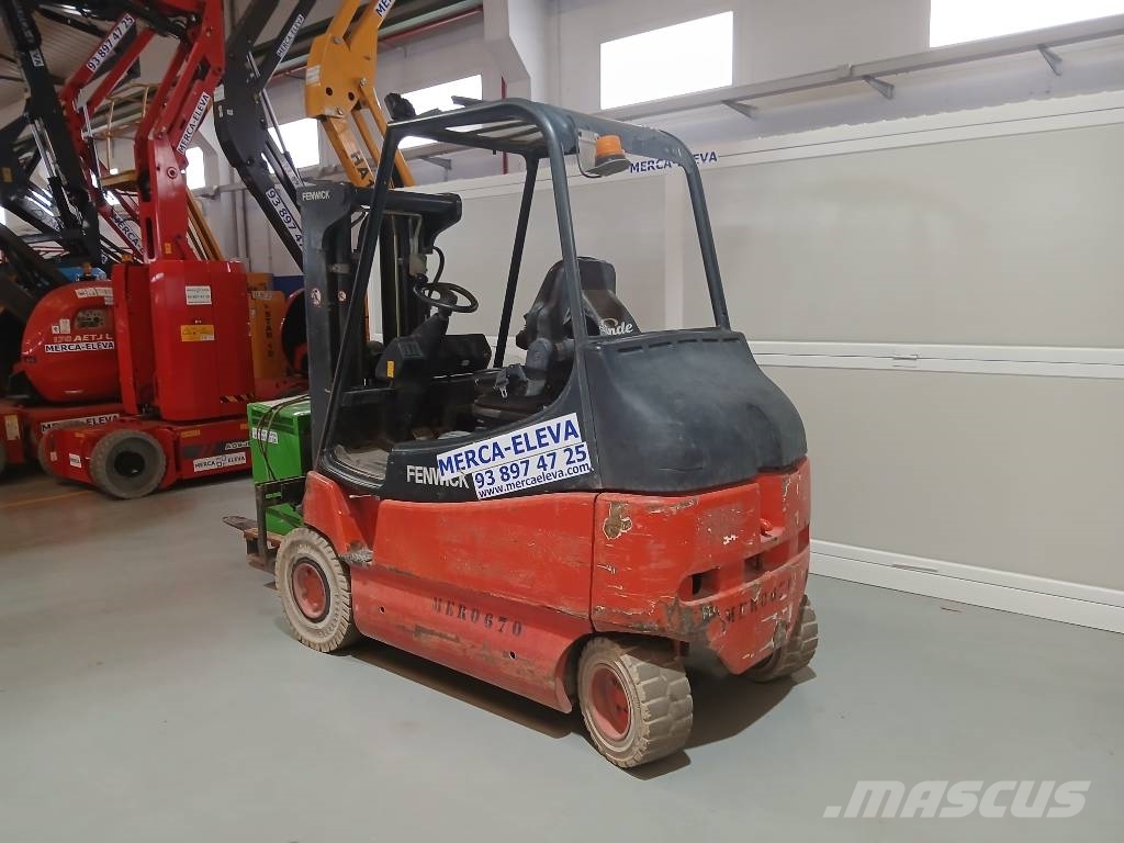 Linde E25/600-336 شاحنات ذات رافعات شوكية تعمل بالكهرباء