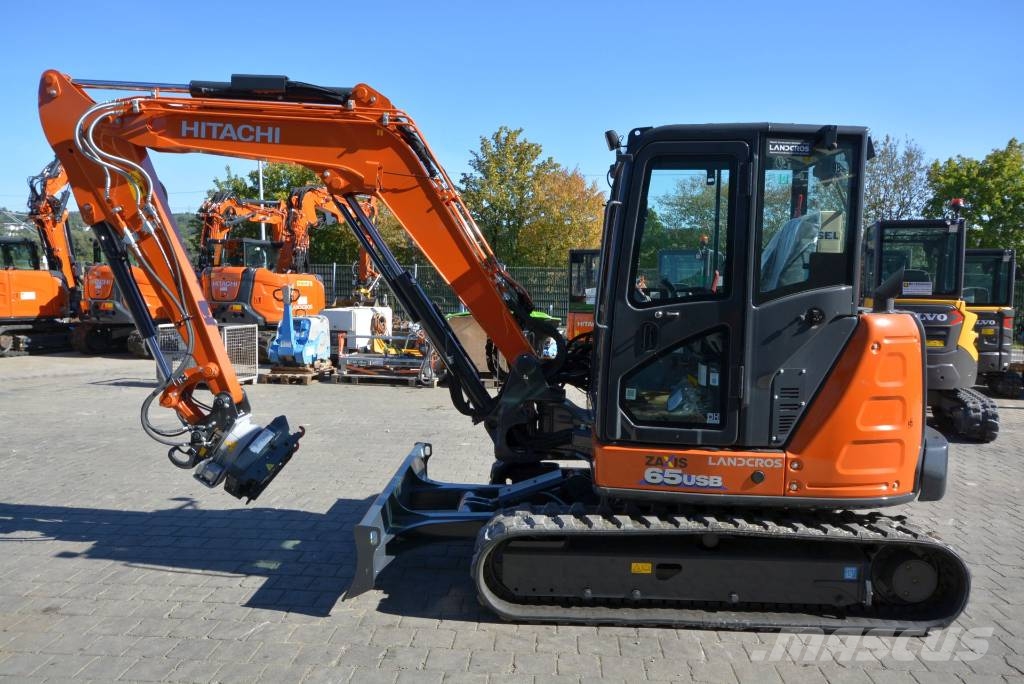 Hitachi ZX 65 USB-6 MTC 小型挖土機/掘鑿機<7t(小型挖掘機)