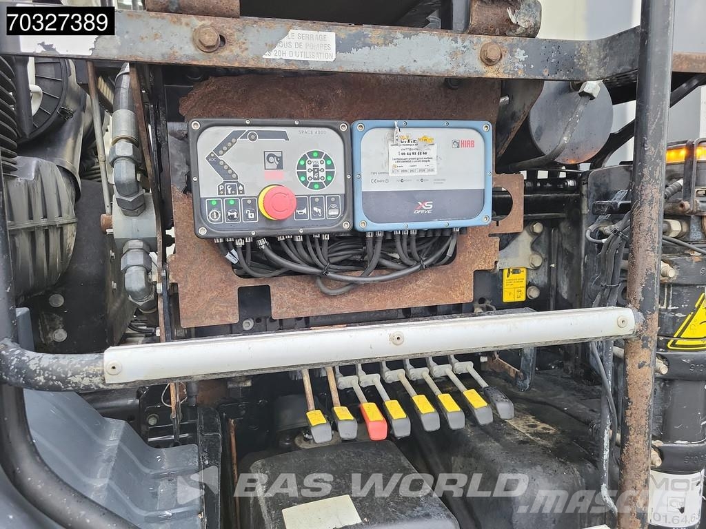 MAN TGS 33.440 6X4 HIAB X-HIDUO 188 E-3 Crane Kran 10m 덤프 트럭