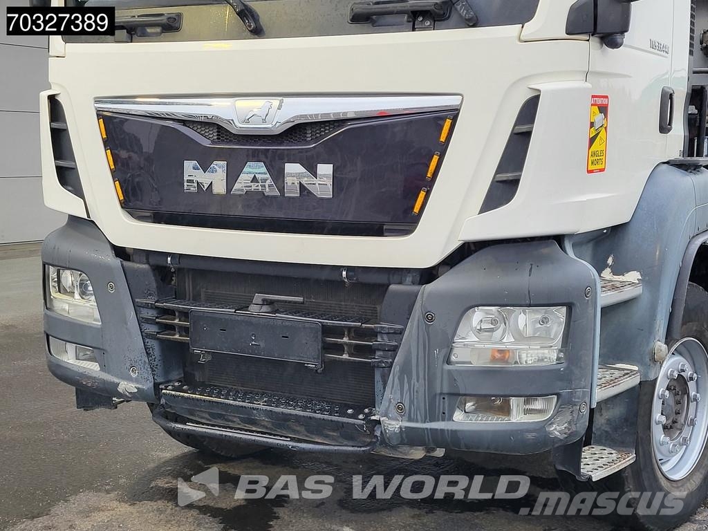 MAN TGS 33.440 6X4 HIAB X-HIDUO 188 E-3 Crane Kran 10m 덤프 트럭