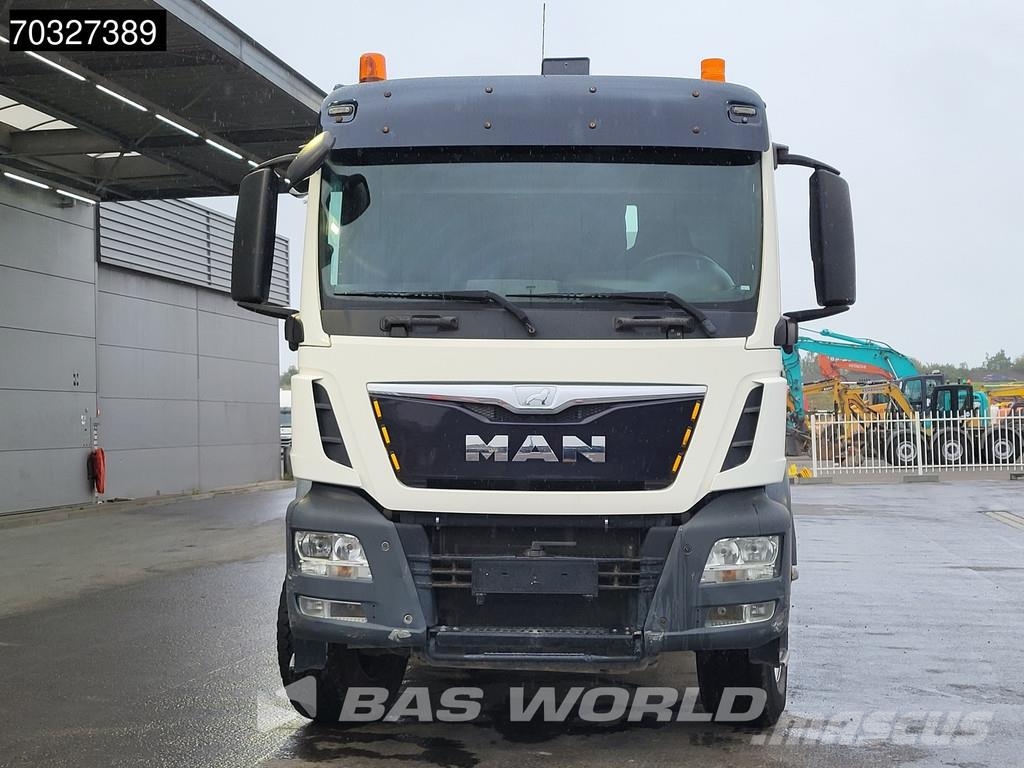 MAN TGS 33.440 6X4 HIAB X-HIDUO 188 E-3 Crane Kran 10m 덤프 트럭