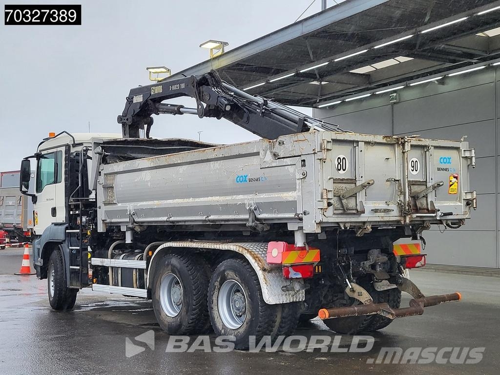 MAN TGS 33.440 6X4 HIAB X-HIDUO 188 E-3 Crane Kran 10m شاحنات قلابة
