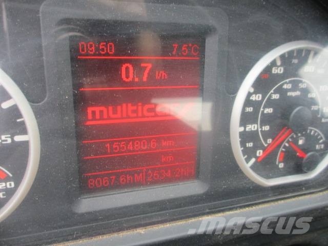 Multicar M 26 M 26 30 31 Fumo Hako Bañeras basculantes usadas