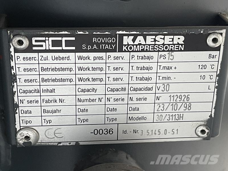 Kaeser AS 31 Compressori