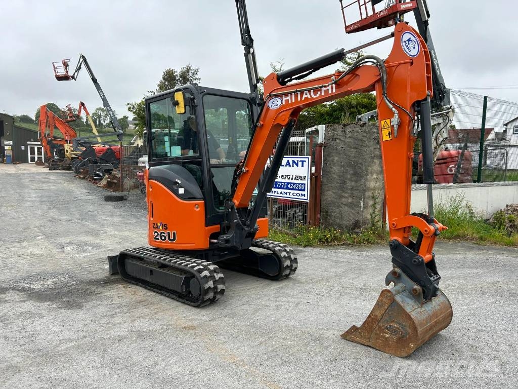 Hitachi ZX 26 U-6 Міні-екскаватори < 7т