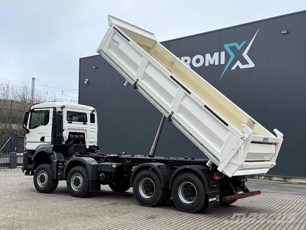 MAN TGS 35.480 TGS 35.480 8x8 EuromixMTP 3-Seiten-Kipp 덤프 트럭