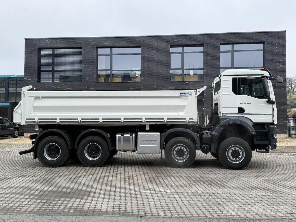MAN TGS 35.480 TGS 35.480 8x8 EuromixMTP 3-Seiten-Kipp 덤프 트럭