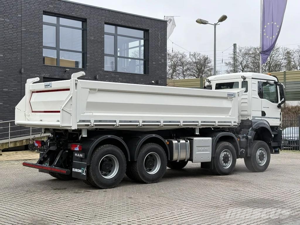 MAN TGS 35.480 TGS 35.480 8x8 EuromixMTP 3-Seiten-Kipp 덤프 트럭