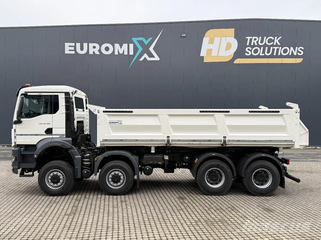 MAN TGS 35.480 TGS 35.480 8x8 EuromixMTP 3-Seiten-Kipp Bañeras basculantes usadas