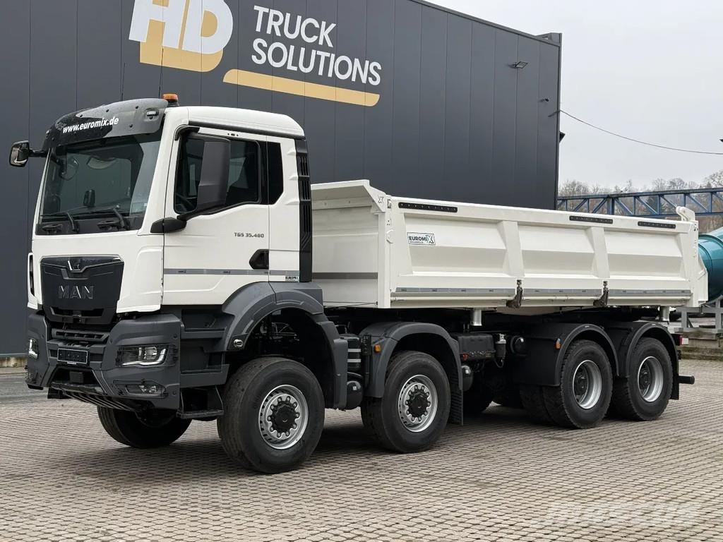 MAN TGS 35.480 TGS 35.480 8x8 EuromixMTP 3-Seiten-Kipp 덤프 트럭