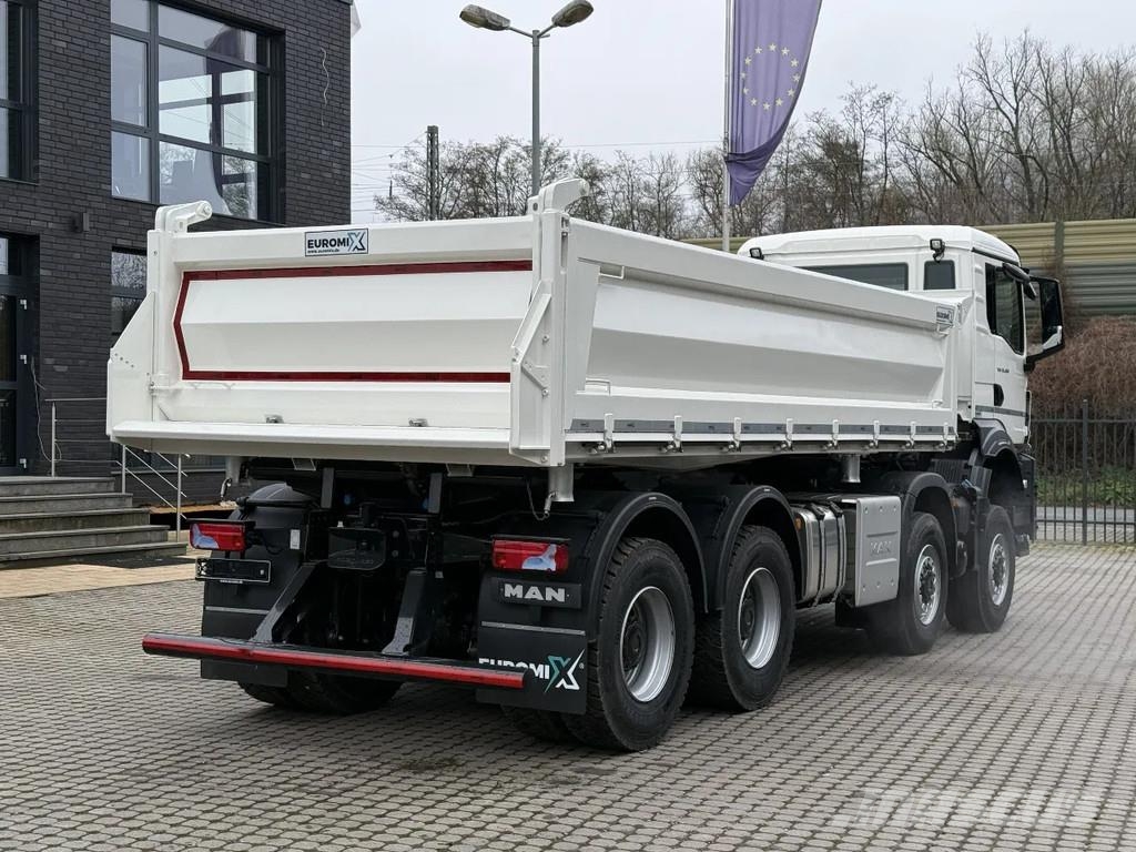 MAN TGS 35.480 TGS 35.480 8x8 EuromixMTP 3-Seiten-Kipp 덤프 트럭