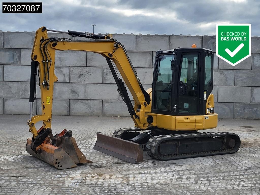 CAT 305 E2 3 Buckets Mini excavadoras < 7t