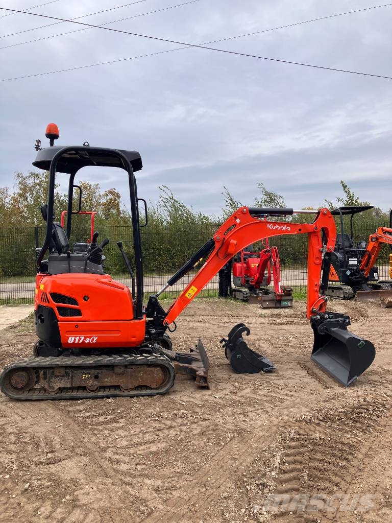 Kubota U17-3 حفارات صغيرة أقل من 7 طن (حفارات صغيرة)